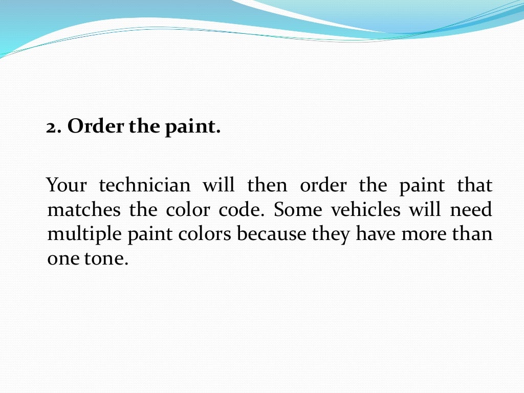The Car Paint Color Matching Process the-car-paint-color-matching-process