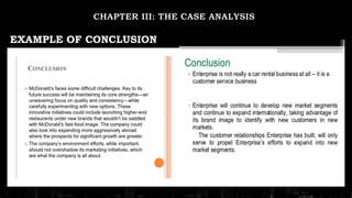 EXAMPLE OF CONCLUSION
 