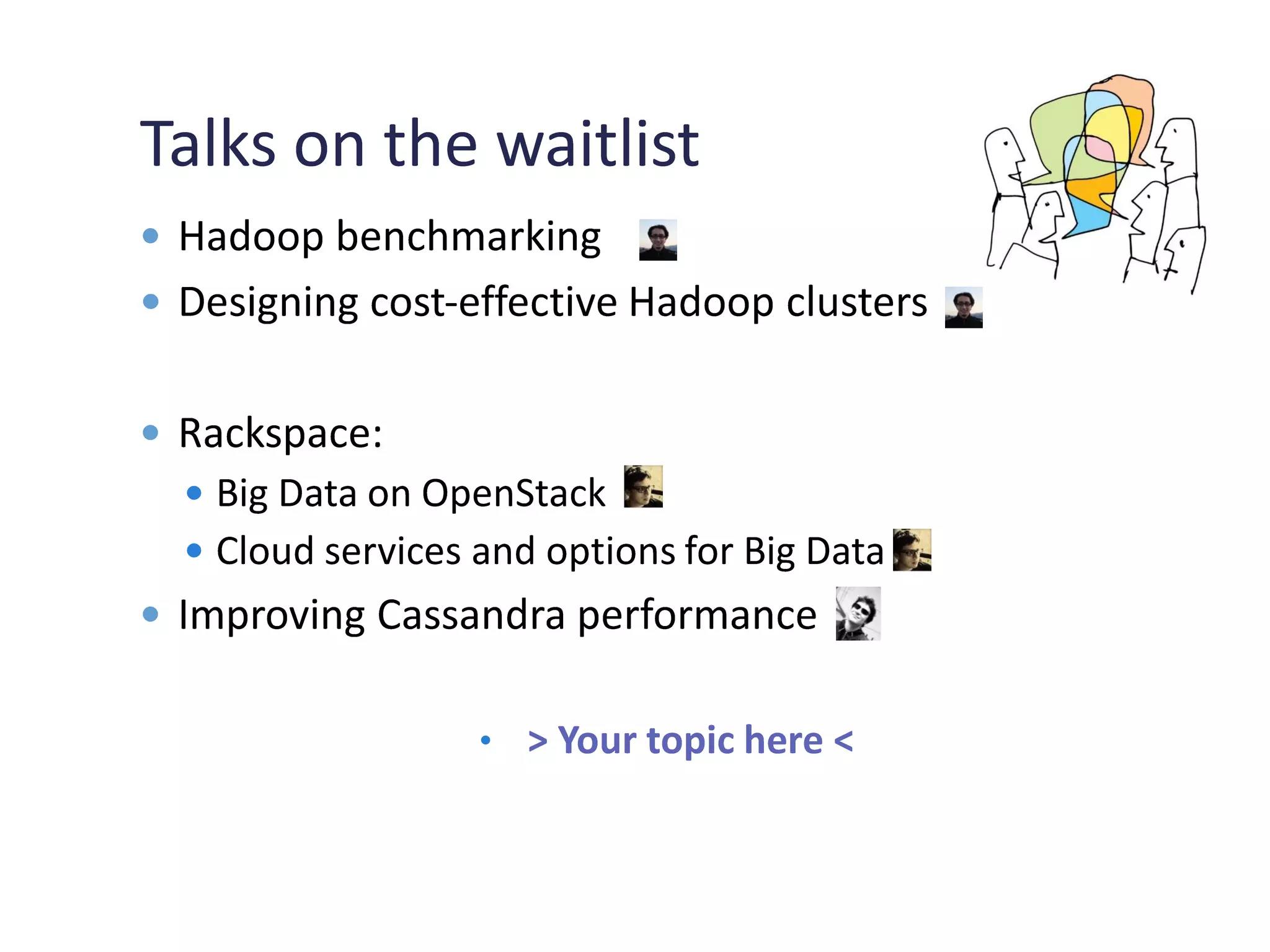 The case for Hadoop performance