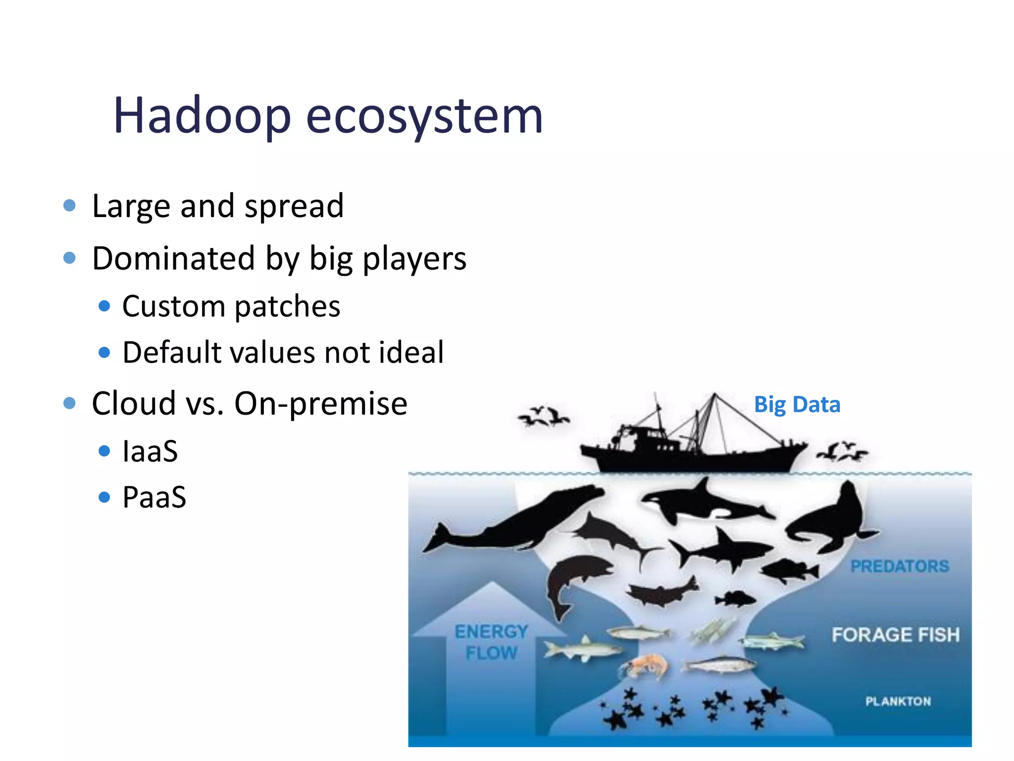 The case for Hadoop performance