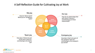 The Case for Joy at Work | PPTX