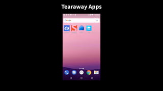 Tearaway Apps
 