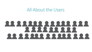 All About the Users  
