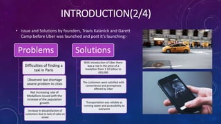 The case of uber (a) | PPTX