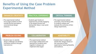 The Case Problem (Experimental) Model.pptx