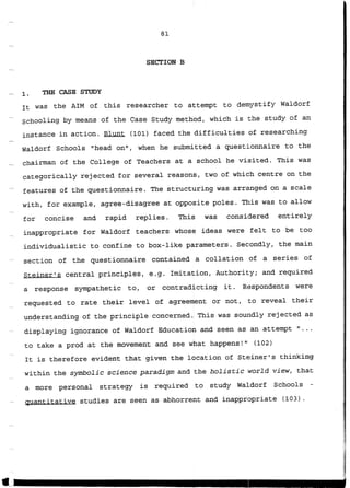 The Case Study Research Methodology and Components of Research Design