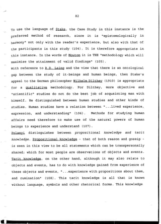 The Case Study Research Methodology and Components of Research Design