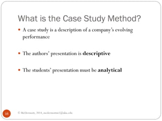 The case study method | PDF