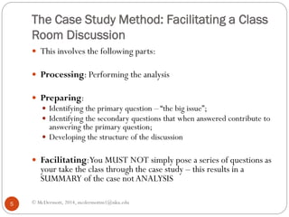 The case study method | PDF