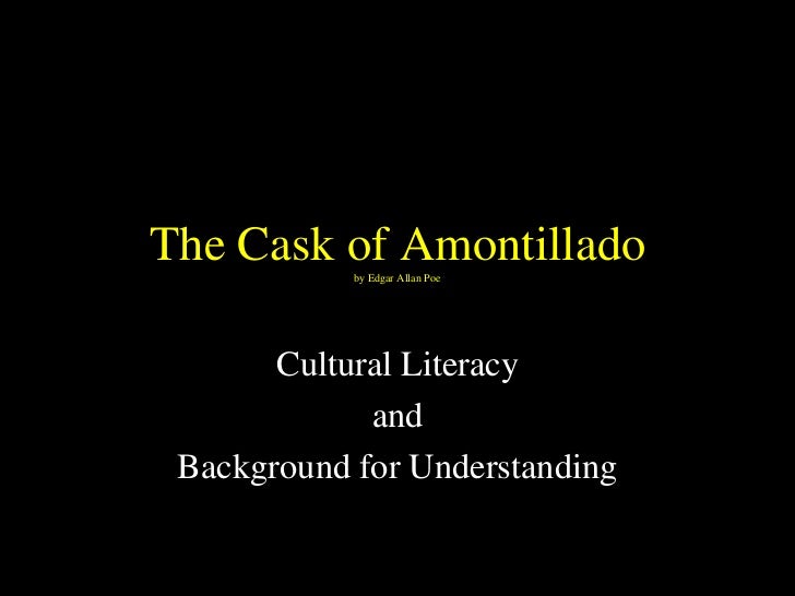 cask of amontillado essay questions cask of amontillado essay questions