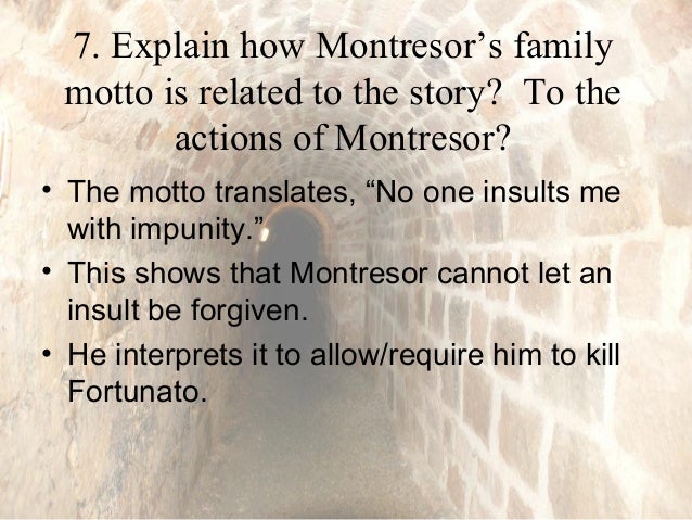 The cask of amontillado key