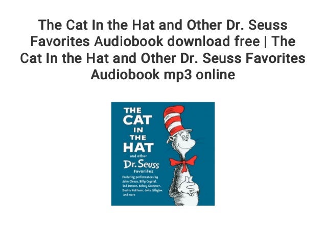 Cat in the hat audio Clearance