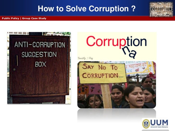 The causes of corruption