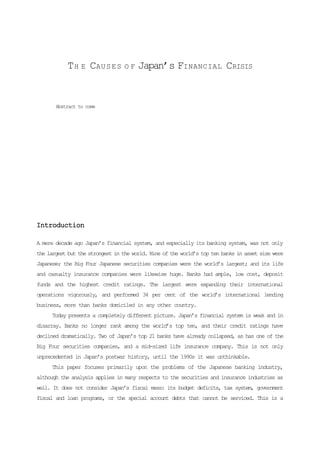 the causes of japan crisis.sharing-Jpgpdf | PDF