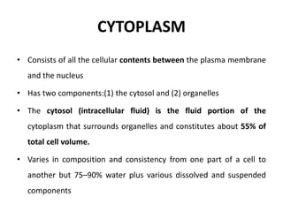 The cell and Cell's Organells | PPTX