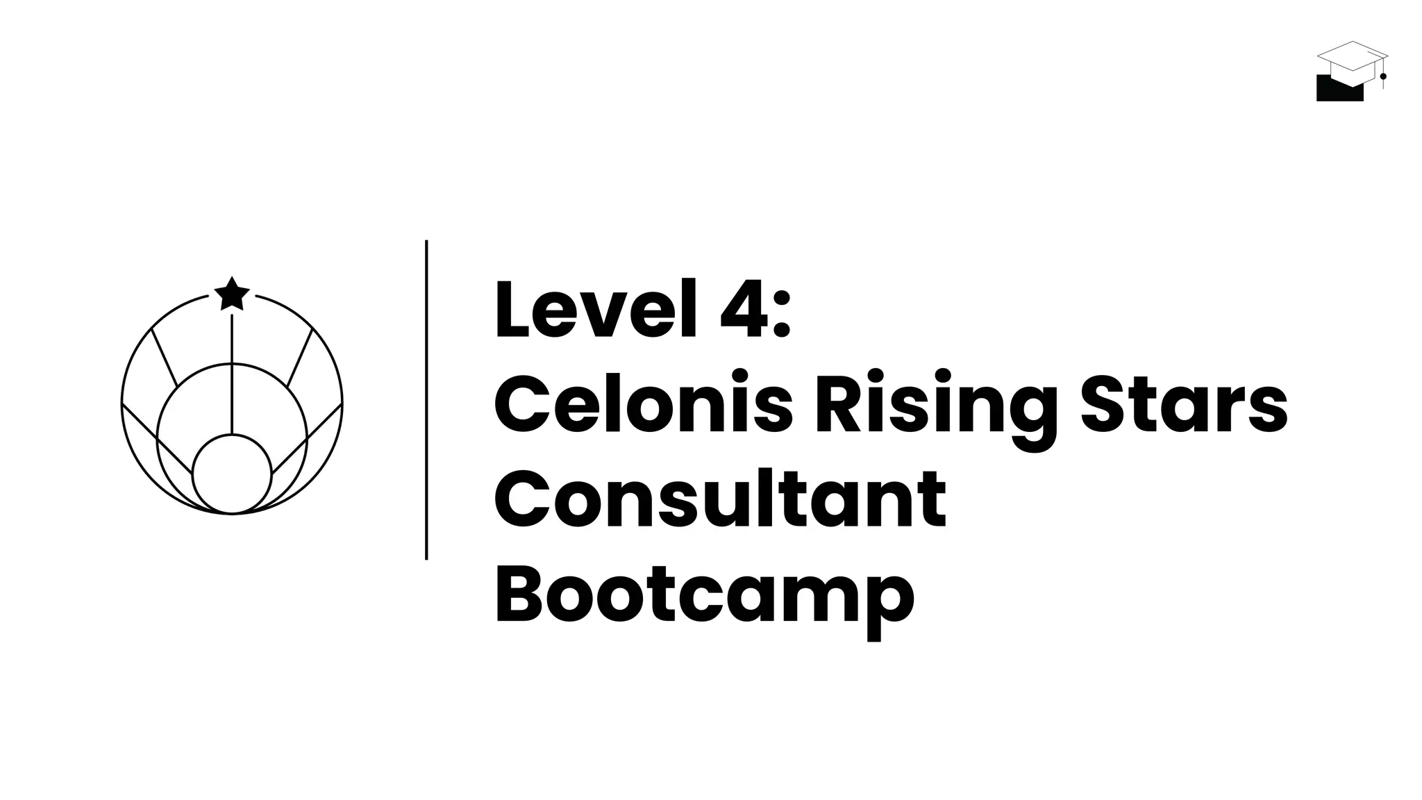 Level 4:
Celonis Rising Stars
Consultant
Bootcamp
 