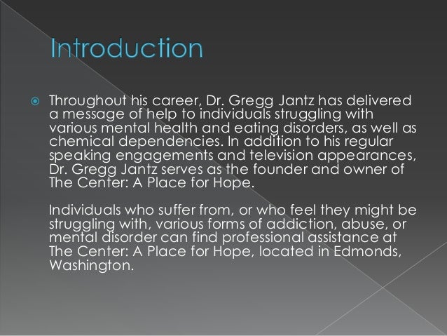 dr gregg jantz
