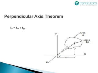 The Centroidal Axis | Mechanical Engineering | PPTX