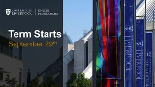 QUESTIO
N
TIME
Term Starts
September 29th
 