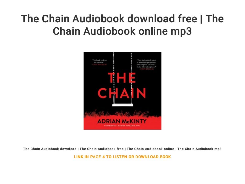 The Chain Audiobook download free The Chain Audiobook online mp3