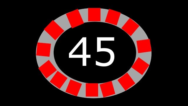 the chair countdown timer 45 seconds