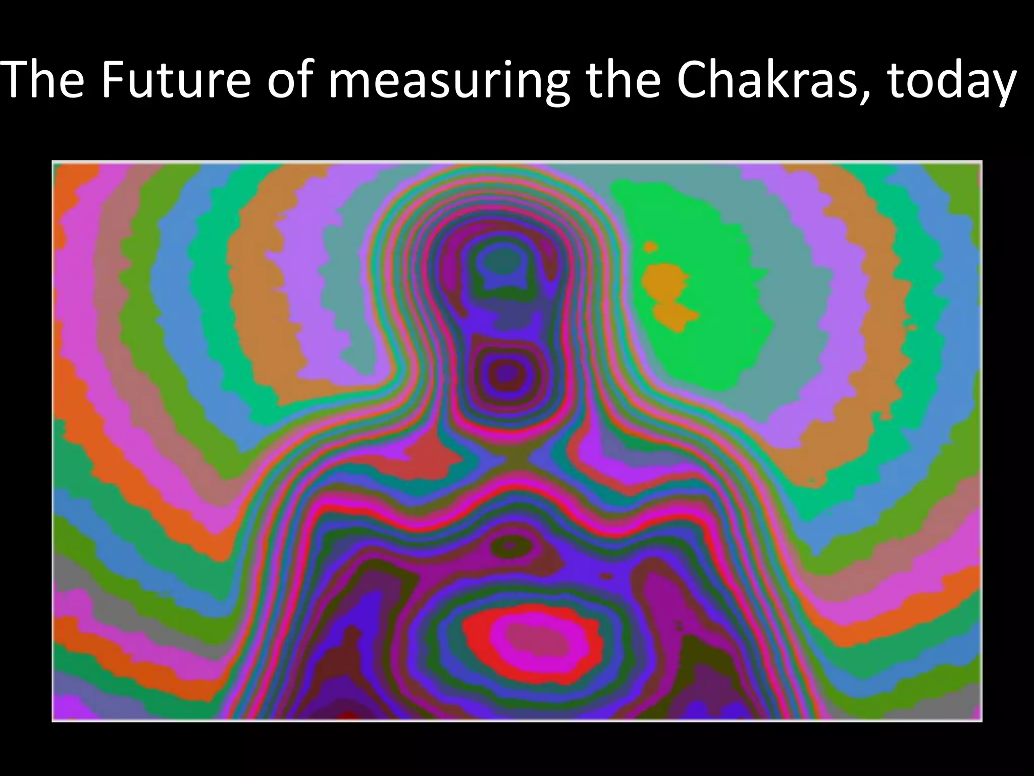 The Future of measuring the Chakras, today
 
