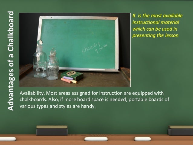 classroom with chalkboard