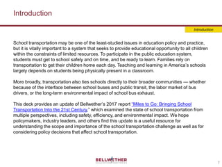 The Challenges and Opportunities in School Transportation Today | PPTX