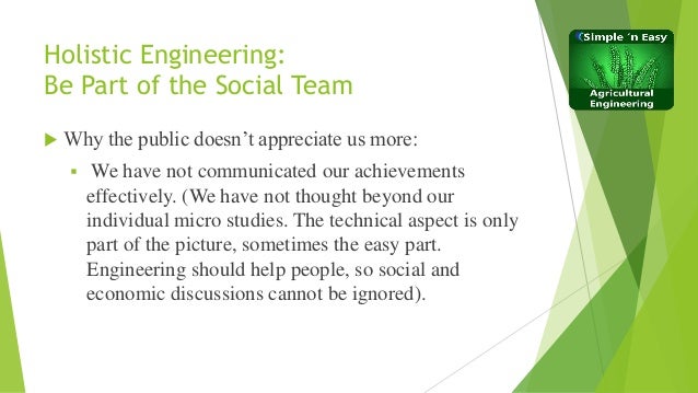 The challenges of agricultural engineering education in ...