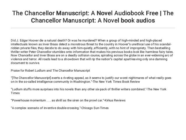 48+ Robert Ludlum The Chancellor Manuscript Gif