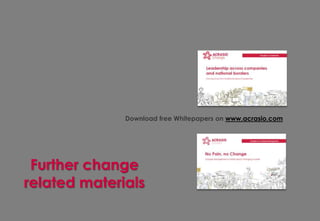 Left stamp                                                                        Backup                               Right stamp




Title area


Sub-title area




                                                                        Download free Whitepapers on www.acrasio.com

                                                                               Point of origin




      Further change
     related materials
Drawing area


Footnote area. Drawing area base to shift according to footnote level
 
