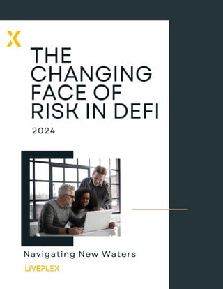 THE
CHANGING
FACE OF
RISK IN DEFI
2024
Navigating New Waters
 