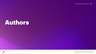 The Changing Joule Dynamic |
Authors
23
Copyright © 2022 Accenture. All rights reserved.
 