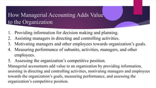 The Changing Role of Managerial Accounting in a Dynamic Business ...