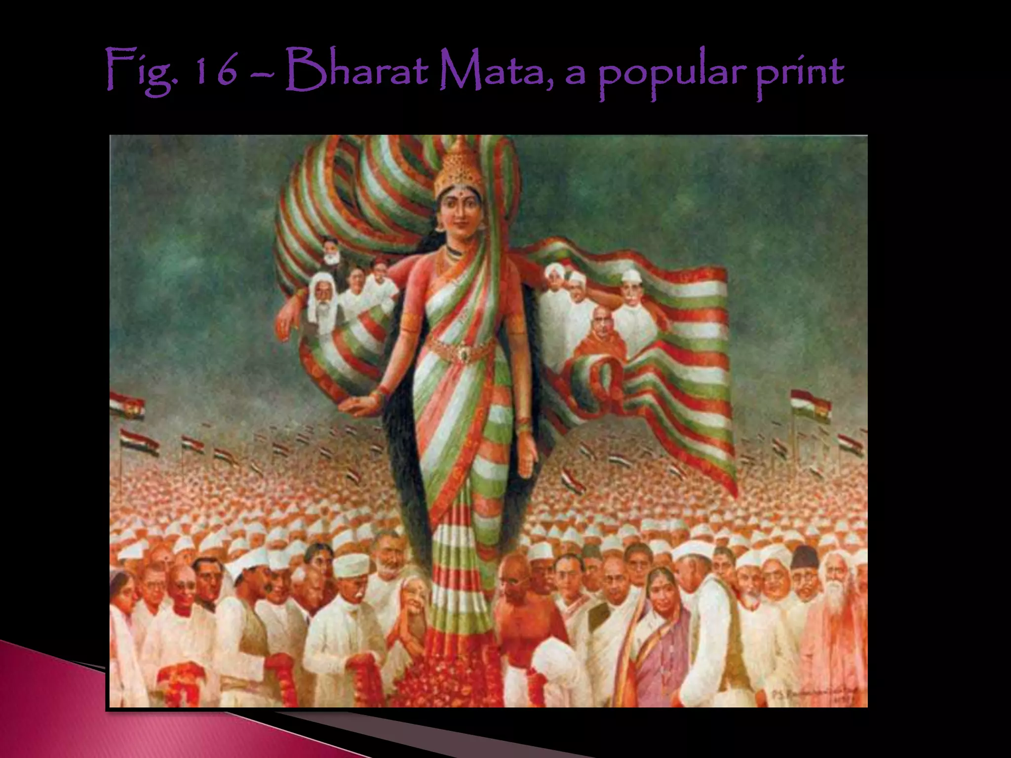 Fig. 16 – Bharat Mata, a popular print
 