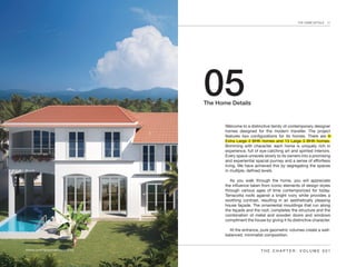 The Chapter - Luxury Homes in Goa | PDF