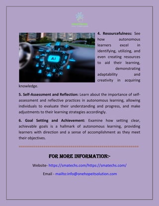 The Characteristics Of Autonomous Learning 1.pdf
