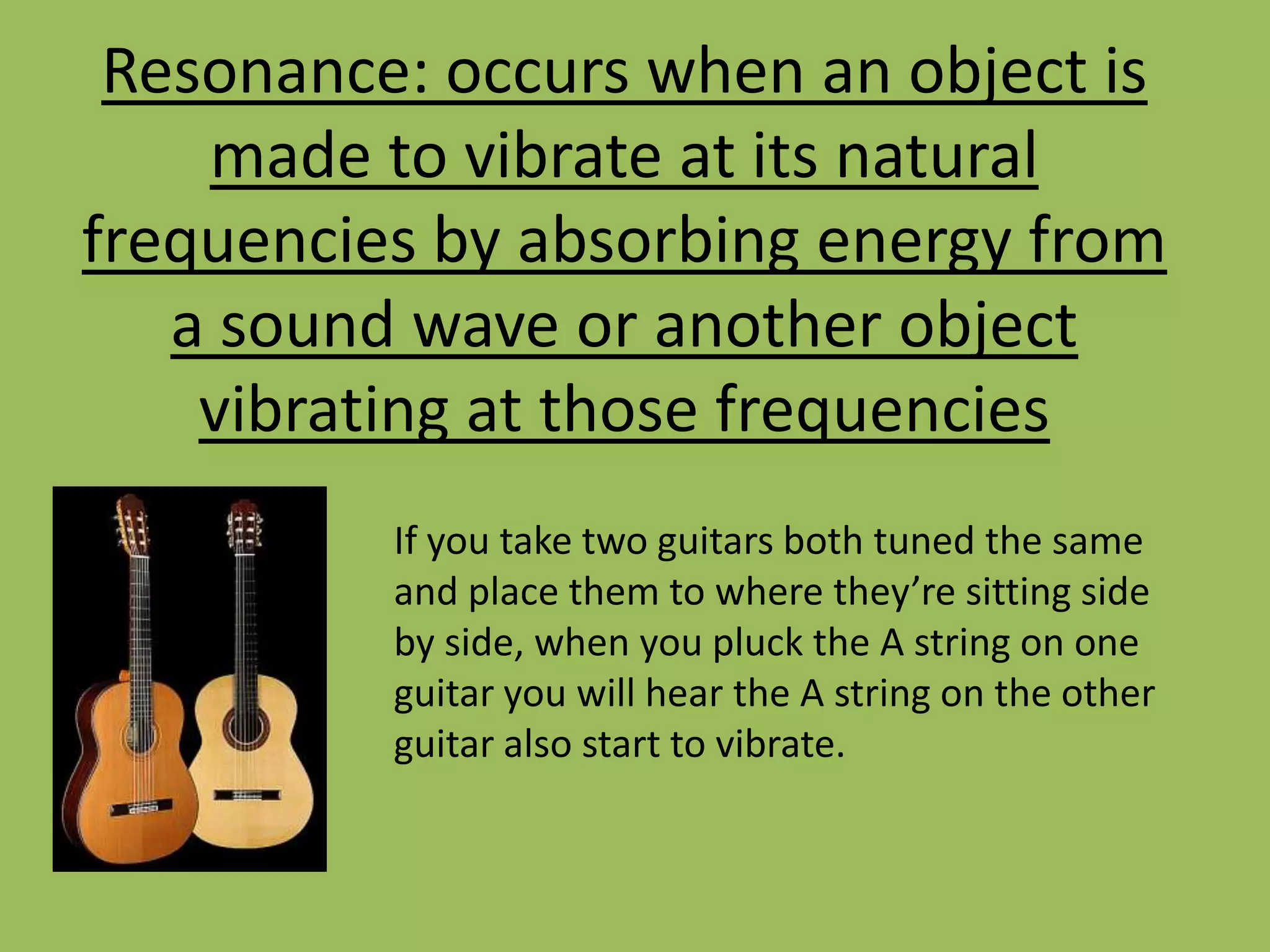 The characteristics of sound! | PPTX