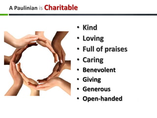 The Character of a Paulinian | PPTX