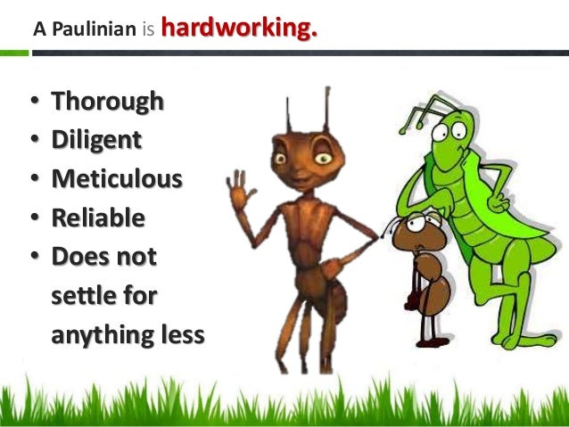 The Character of a Paulinian