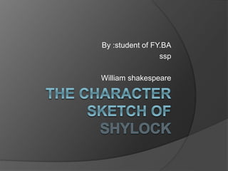Villain or victim Shakespeares Shylock is a character to celebrate   Fiction  The Guardian