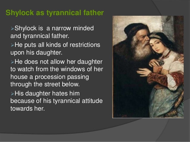 The character sketch of shylock