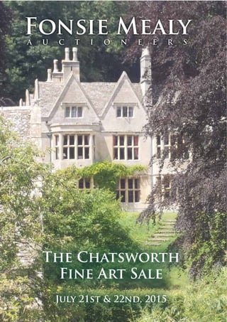 The Chatsworth
Fine Art Sale
July 21st & 22nd, 2015
 