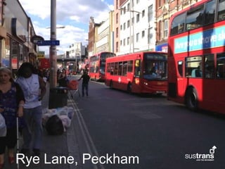 Movement for Liveable London Street Talks - Hannah Padgett 22nd January 2014