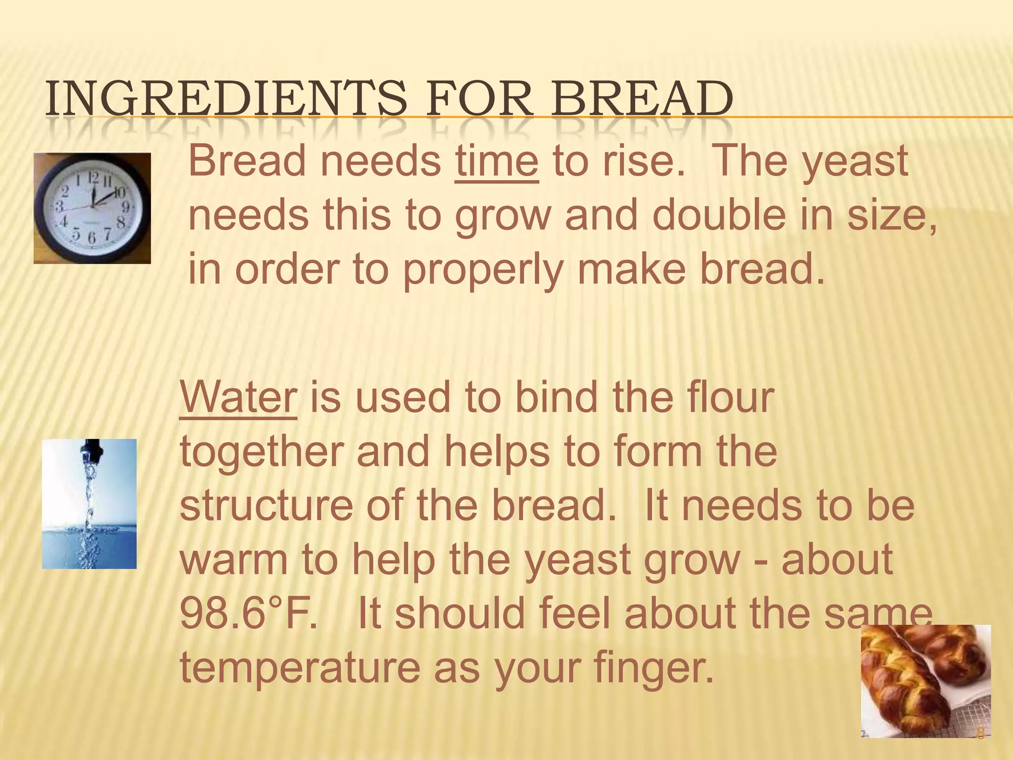 The Chemistry Of Baking Bread | PPTX
