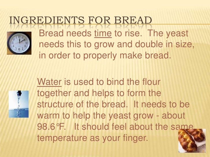 The Chemistry Of Baking Bread