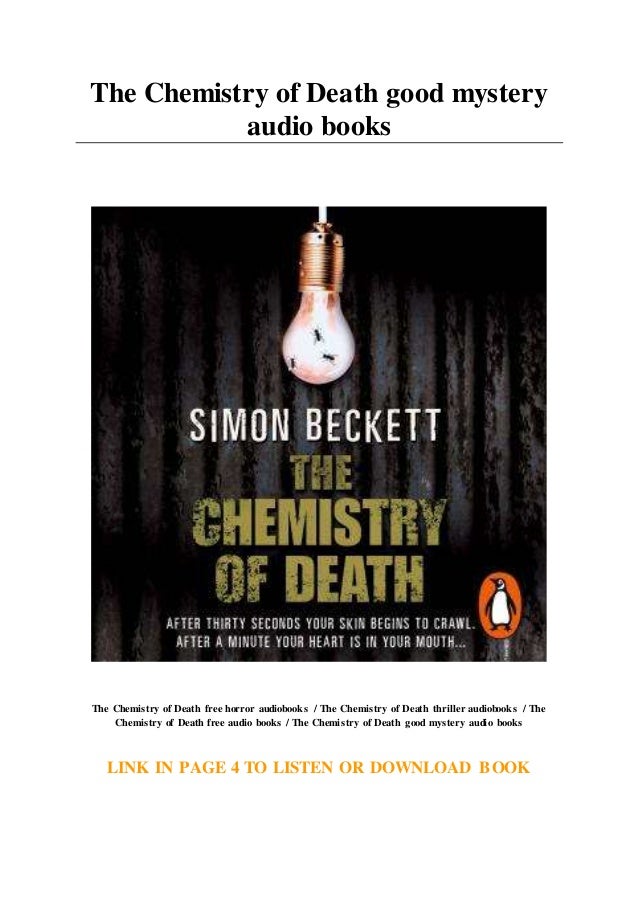 chemistry of death book review