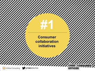 Consumer
collaboration
initiatives
#1
@TOMDERUYCK
 