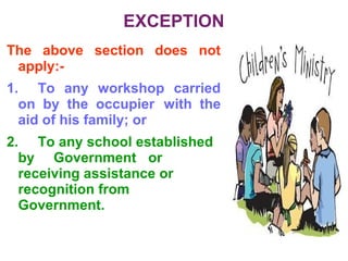 The Child Labour (Prohibition And Regulation ) Act, 1986 | PPT