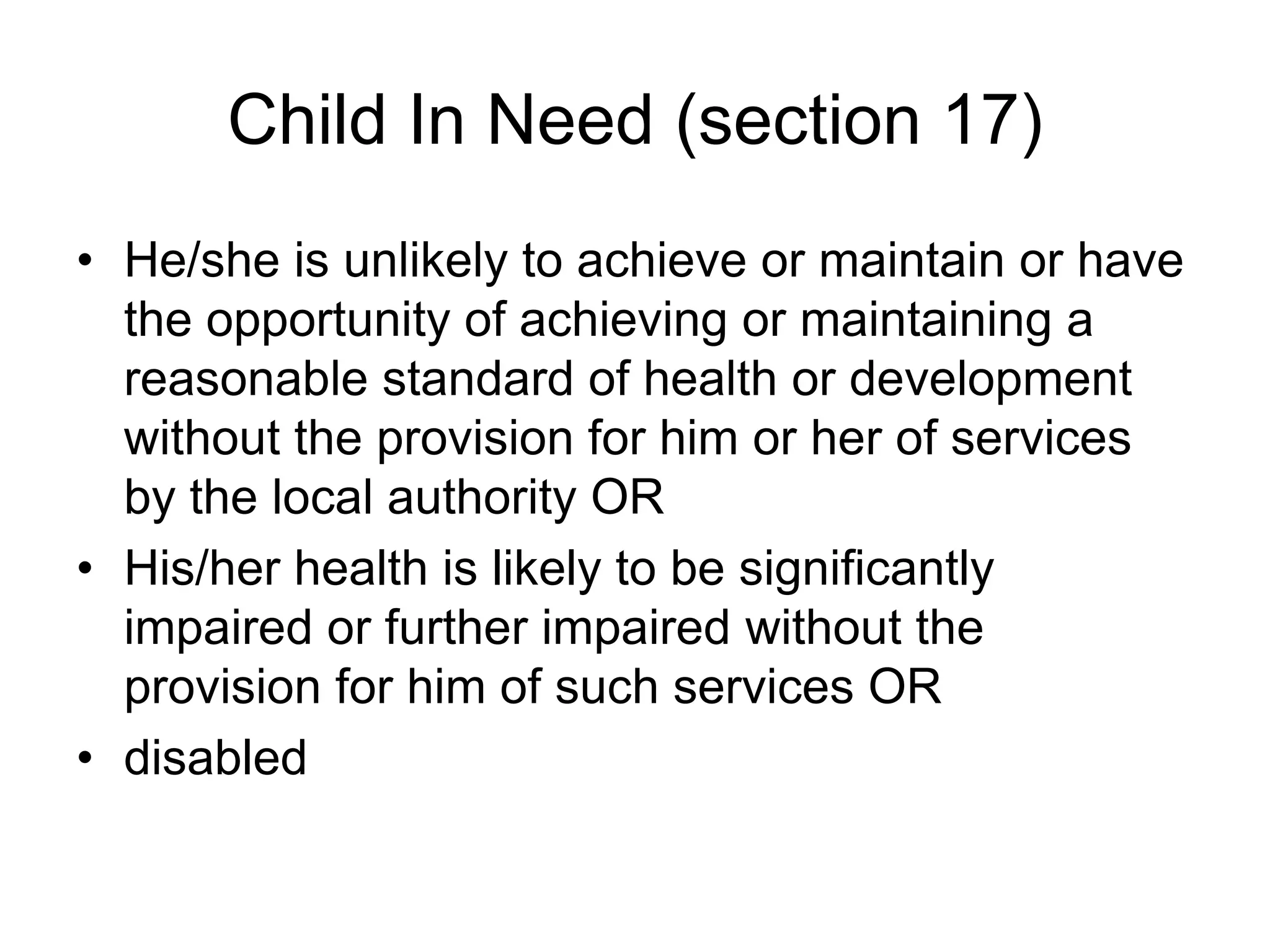 The Children Act 1989 PPT The children act 1989 ppt